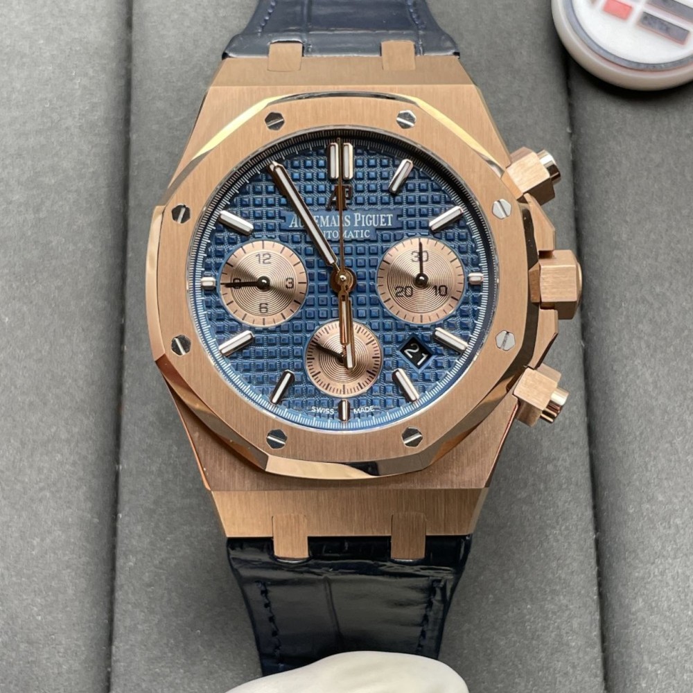 AUDEMARS PIGUET - ROYAL OAK CHRONOGRAPH 41MM / 26331OR-OO-D315CR-01 (IP FACTORY)