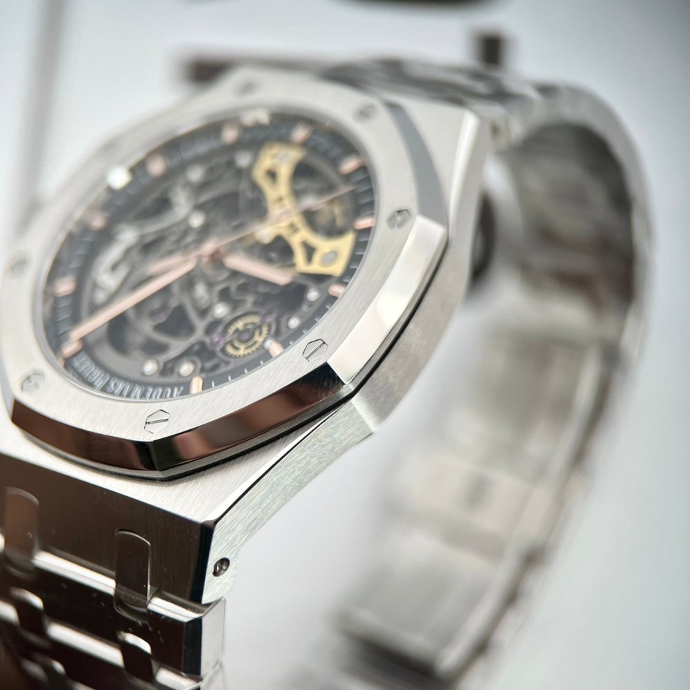 AUDEMARS PIGUET - ROYAL OAK DOUBLE BALANCE 41MM / 15407ST-OO-1220ST-01(APS FACTORY)