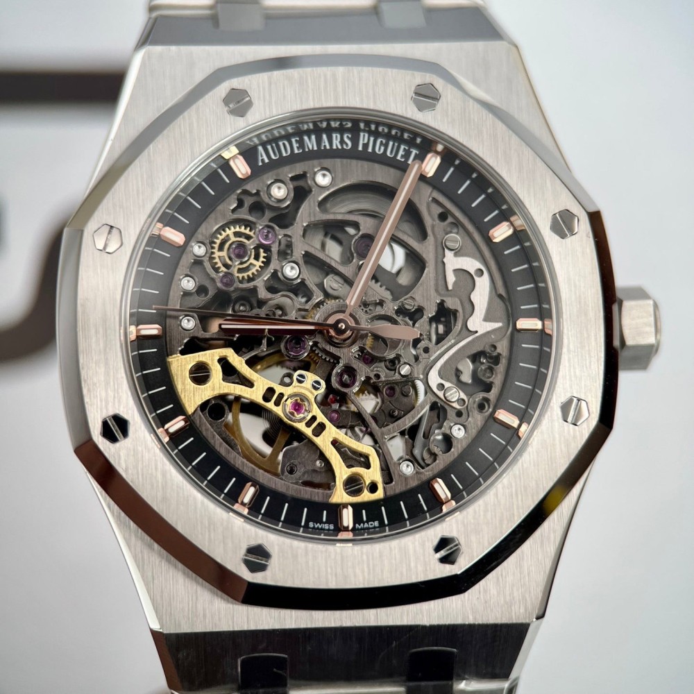 AUDEMARS PIGUET - ROYAL OAK DOUBLE BALANCE 41MM / 15407ST-OO-1220ST-01(APS FACTORY)