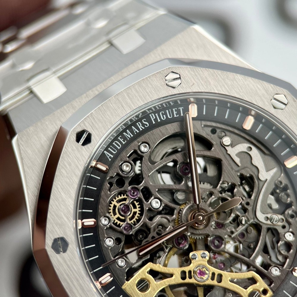 AUDEMARS PIGUET - ROYAL OAK DOUBLE BALANCE 41MM / 15407ST-OO-1220ST-01(APS FACTORY)